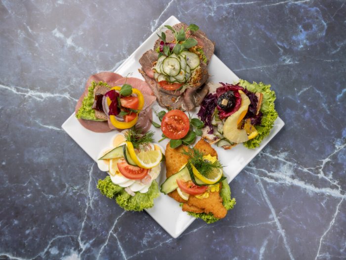 Uspecificeret mellem smørrebrød - Billede 2