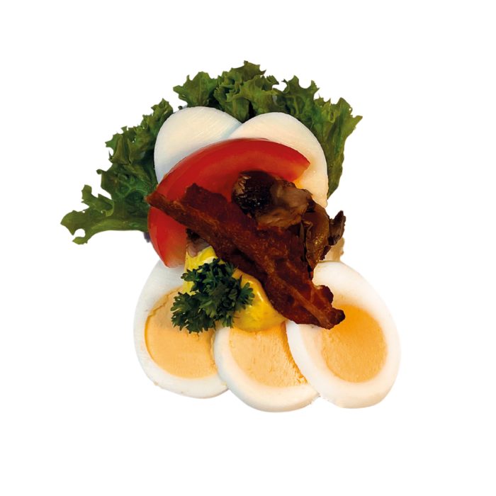 Håndmad æg m/ bacon