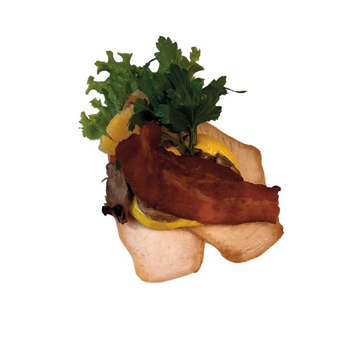 Håndmad: Kylling med karry og bacon