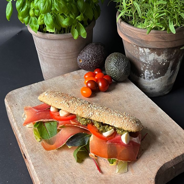Sandwich serrano skinke